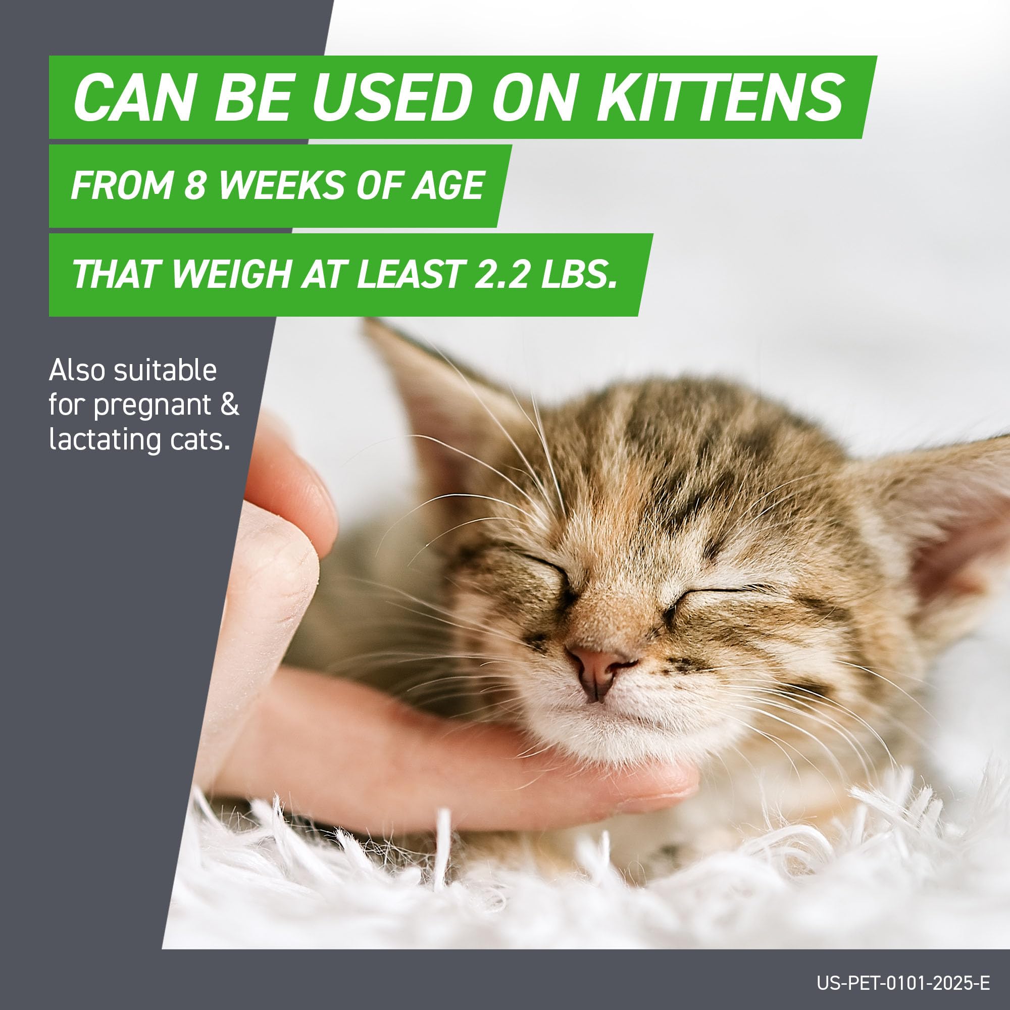Frontline Plus Cats provides 30 days of protection with monthly dosing.