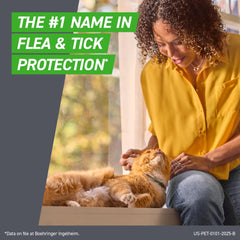 Frontline Plus for Cats kills fleas, eggs, and larvae