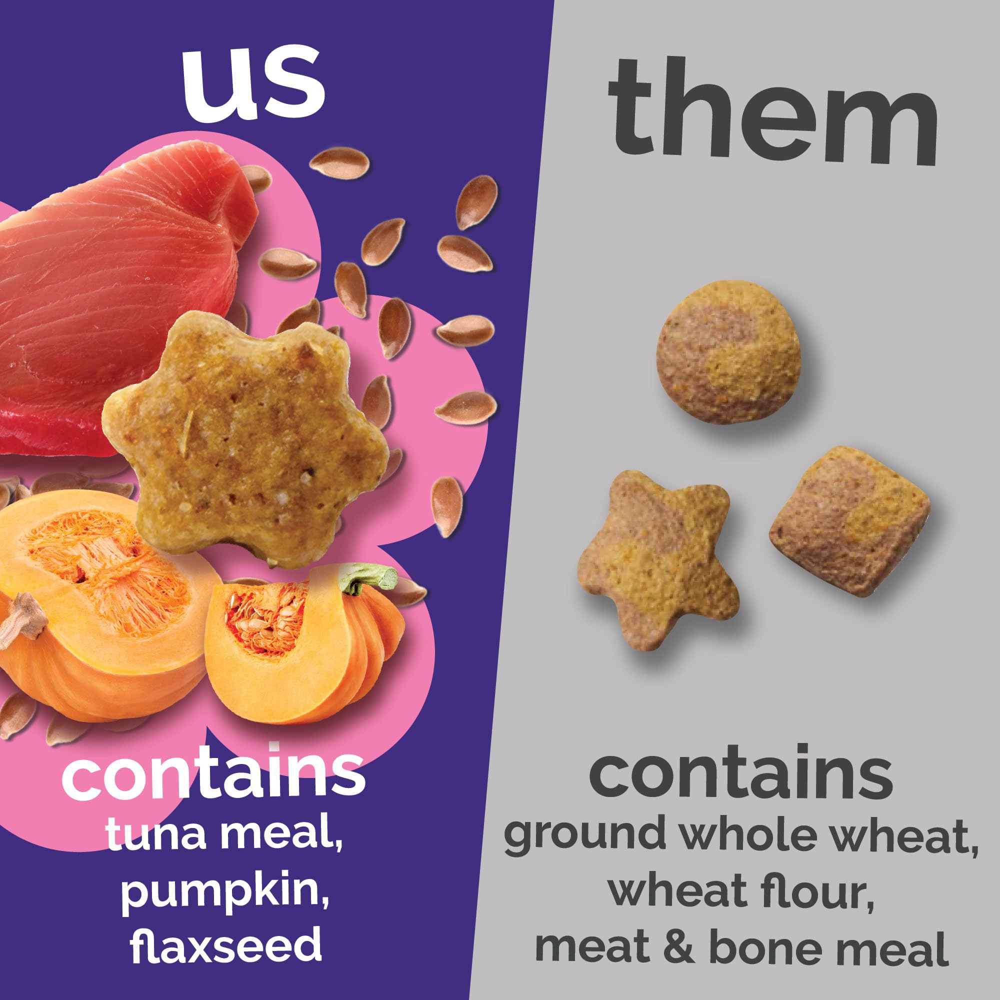 Fruitables Cat Treats three-pack display shows value and easy portioning.