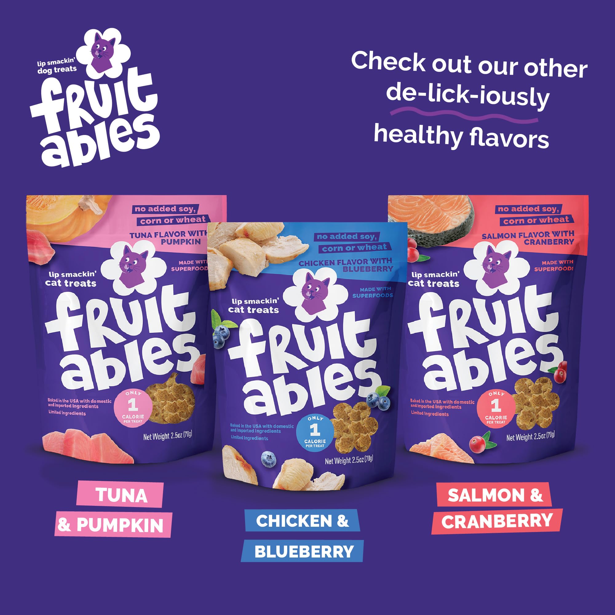 Fruitables-indoor-cat-snacks, suitable for multi-cat households.