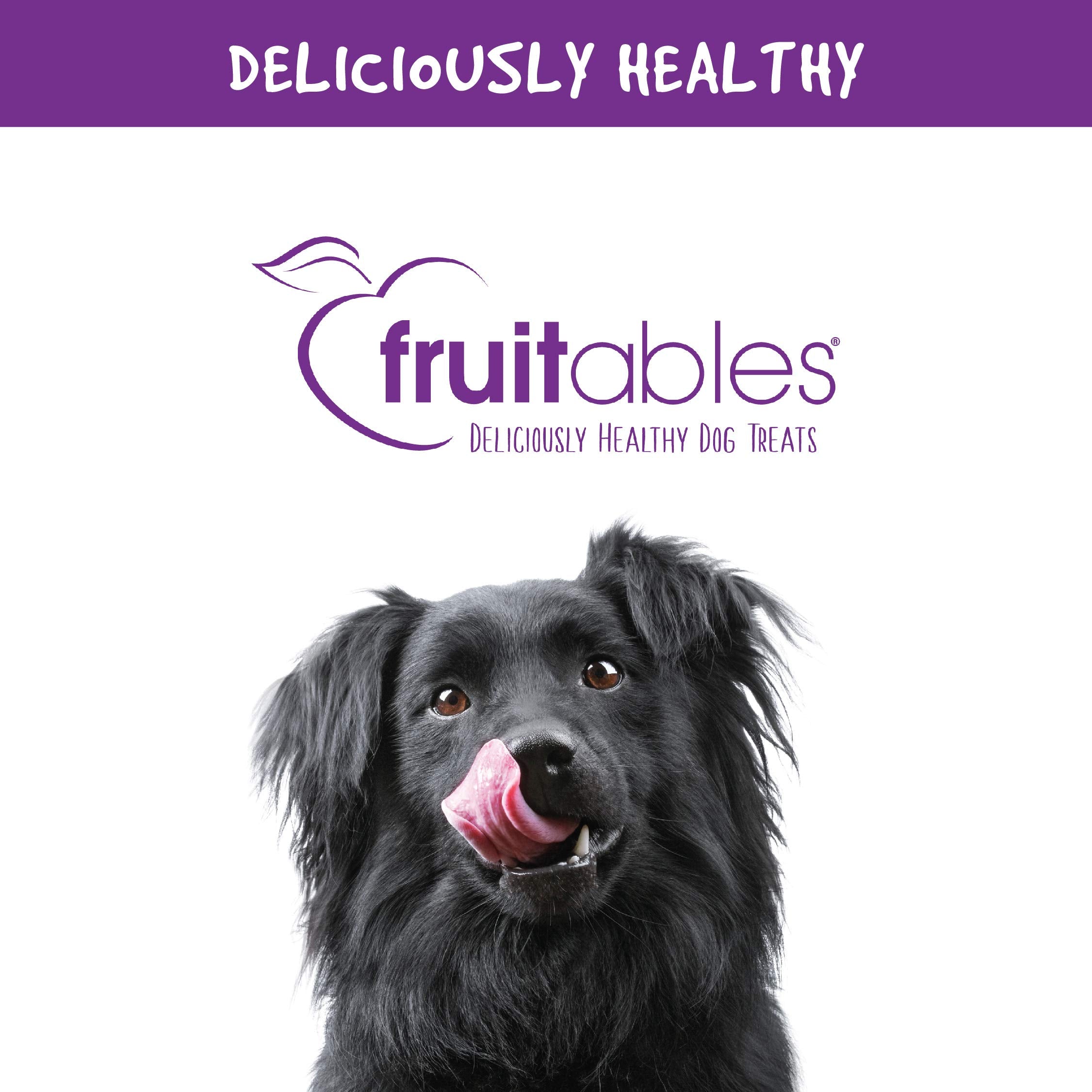 Pet meal scene with Fruitables Pumpkin Digestive Topper added.