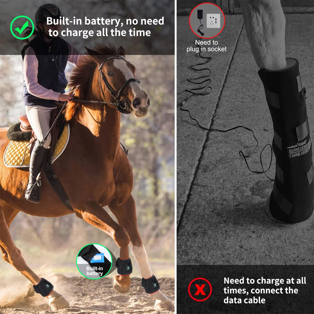 FSDLJSP vinyl-covered wrap ready for stable use during riding or training sessions