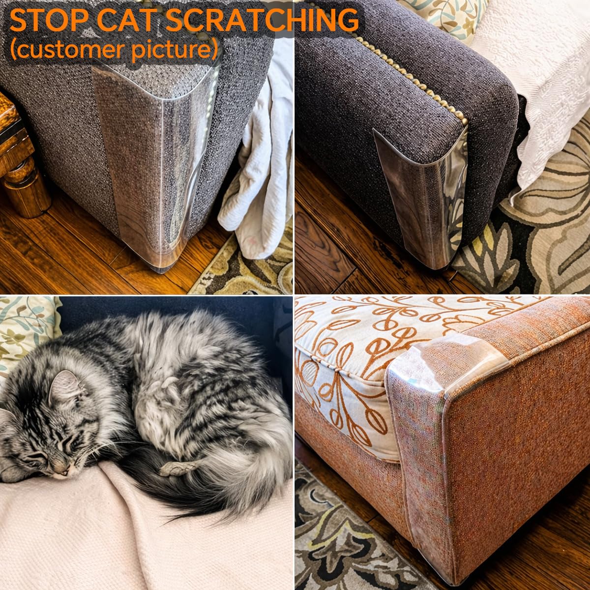 FTSTC invisible protection stays hidden under furniture.