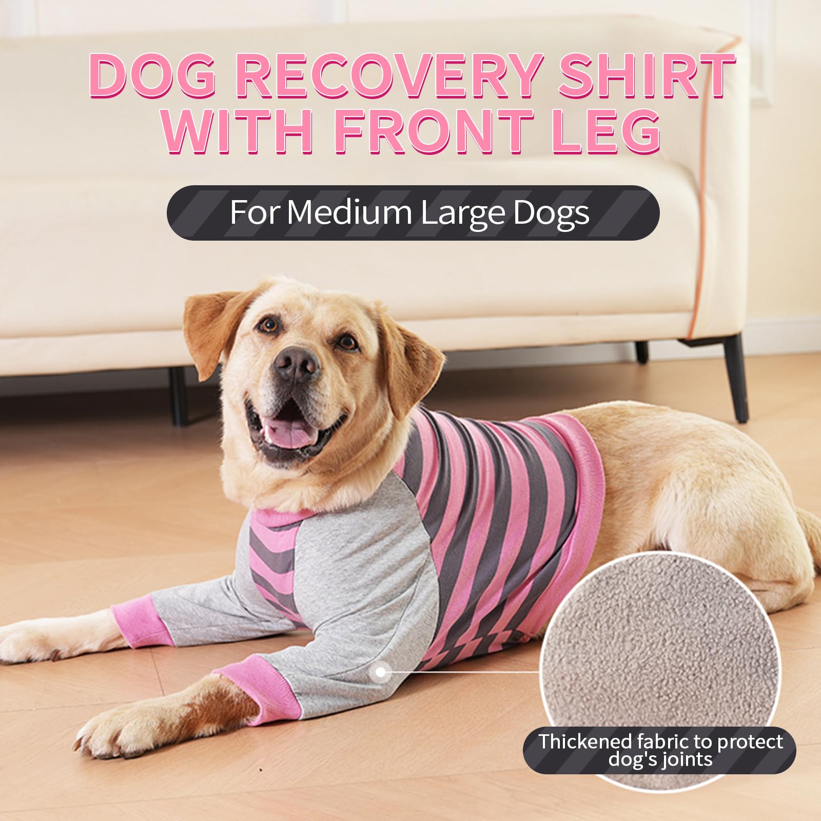 FUAMEY pink-stripe design suited for everyday wear