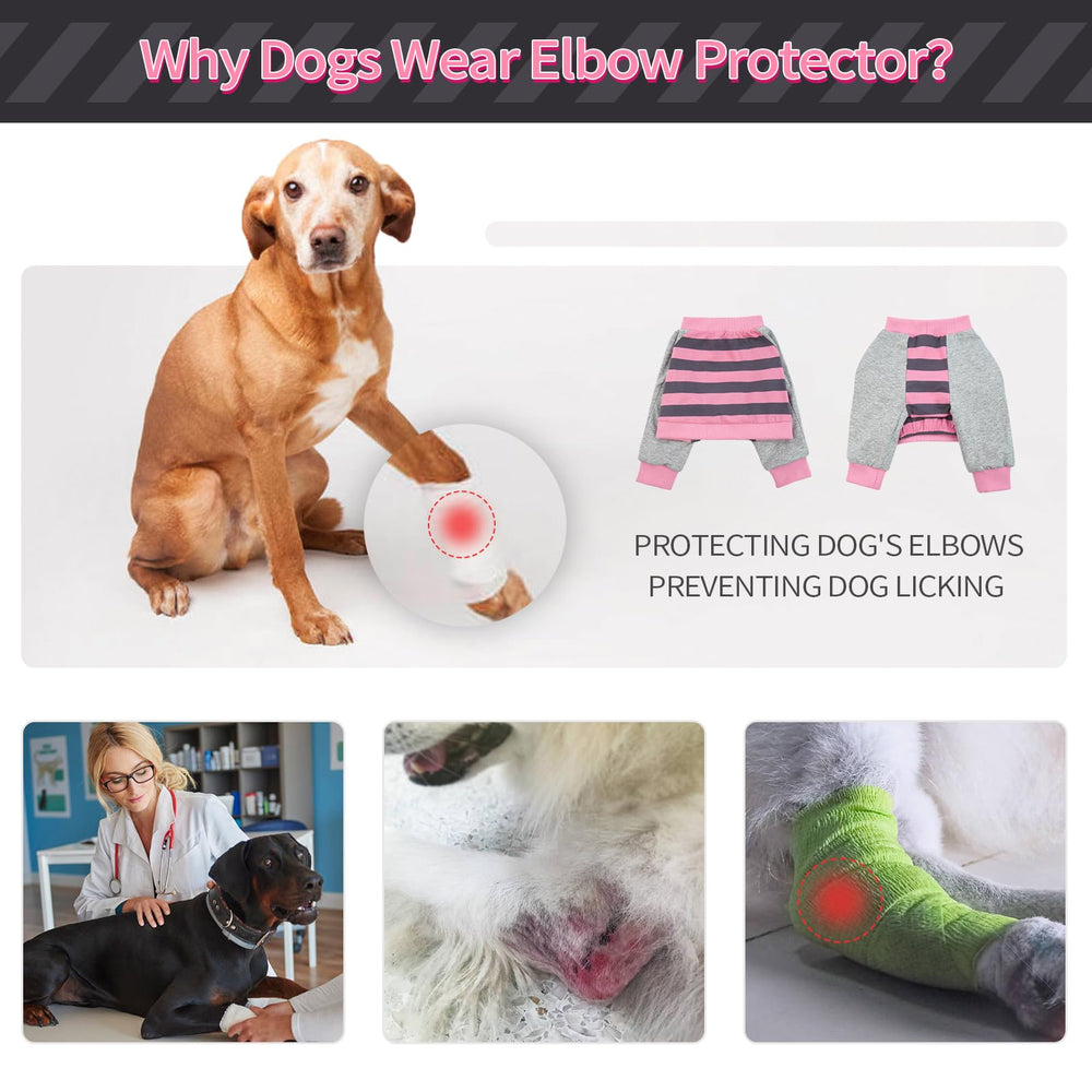 FUAMEY front-leg cover showing pink stripes for daily wear