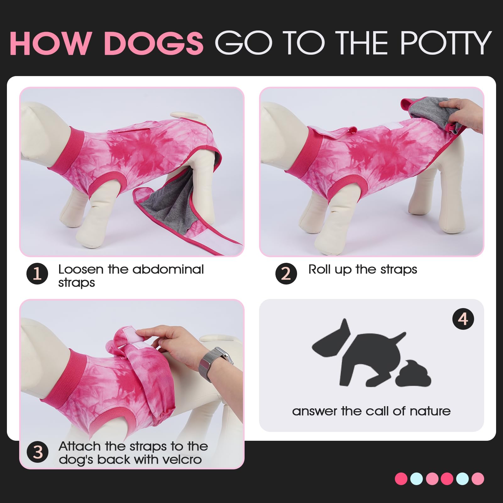 FUAMEY postoperative care suit supports neutering recovery