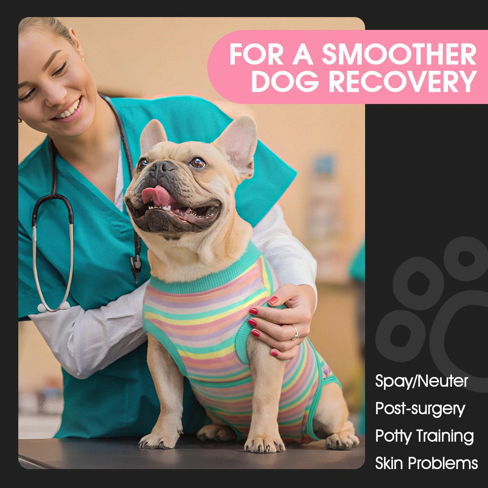Anti-licking protection design helps guard wounds during recovery