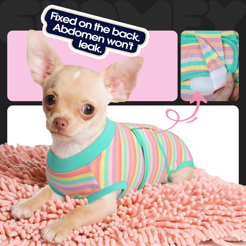 Diaper-compatible design supports post-surgery routines with optional diaper use