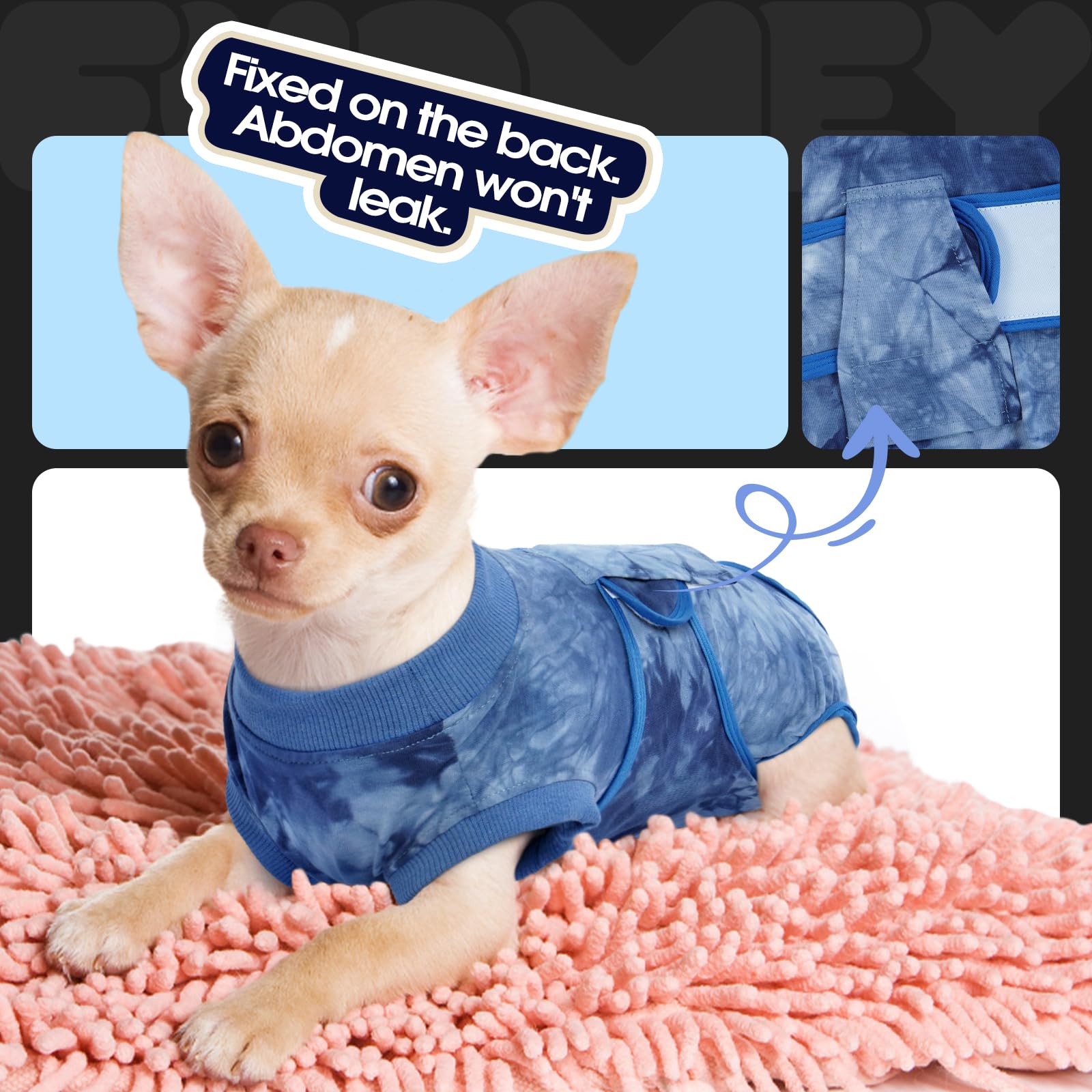 FUAMEY recovery wear for indoor-outdoor use - reduces dirt and mess.