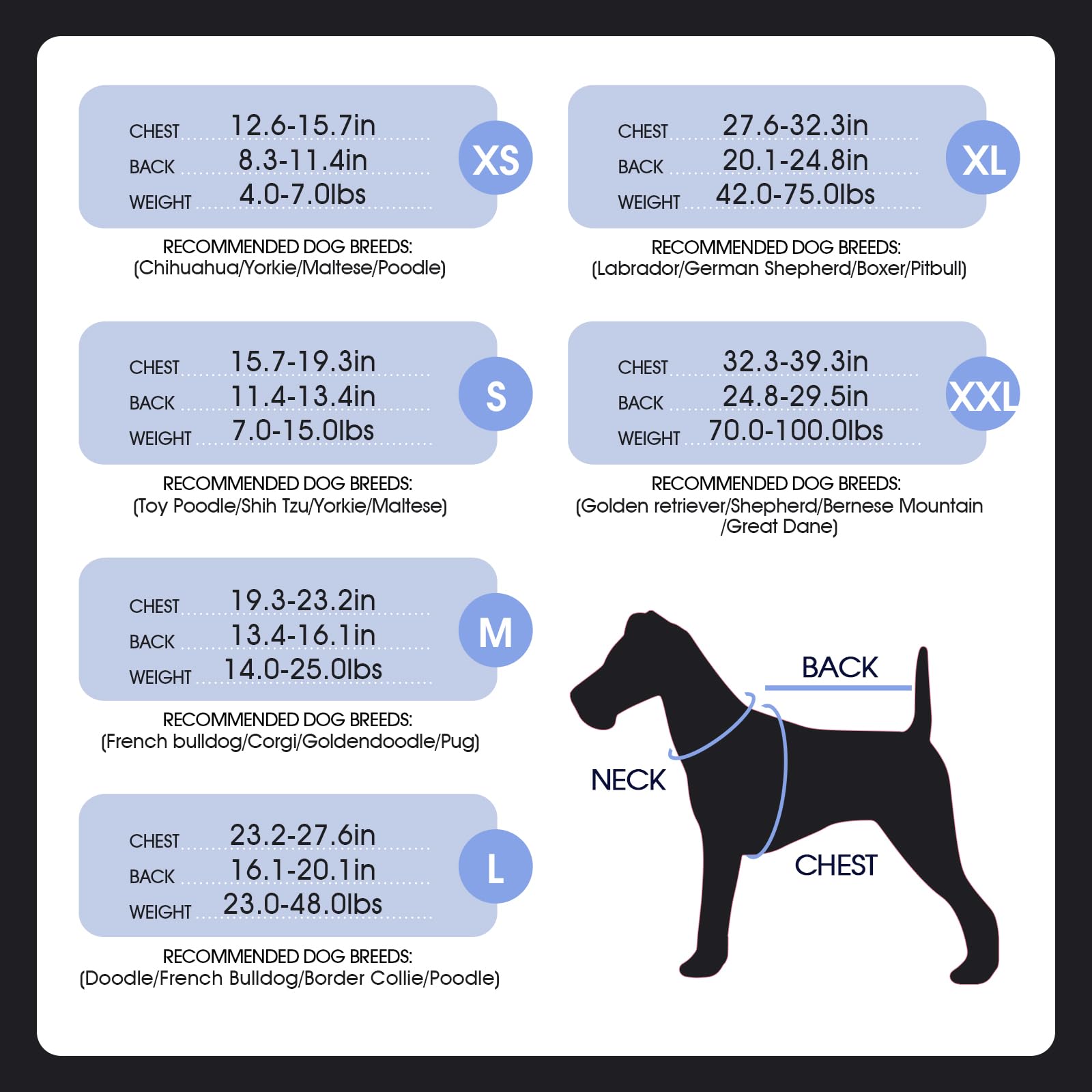 FUAMEY recovery suit for dogs easy-on-off design showcased.