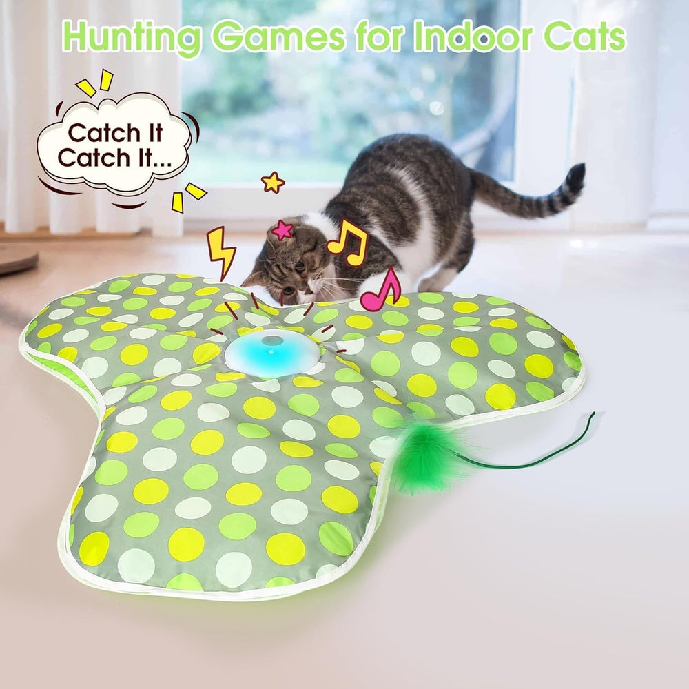 FUGODIWI cat toy motion-activated design encourages active chasing and exploration.