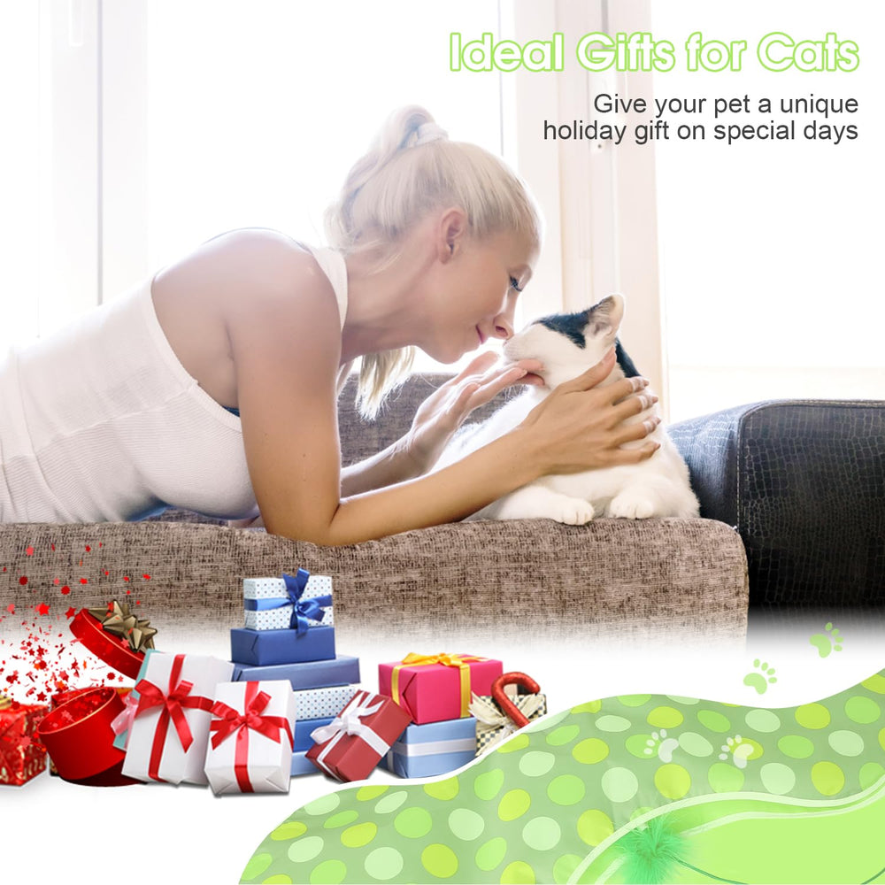 FUGODIWI cat toy smart sensors enable safe, autonomous play sessions.