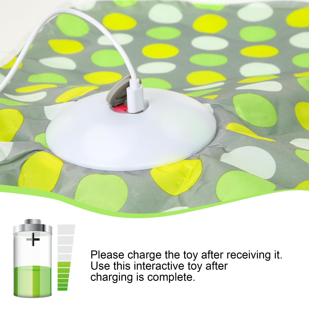 FUGODIWI cat toy USB-rechargeable for extended play after short charges.