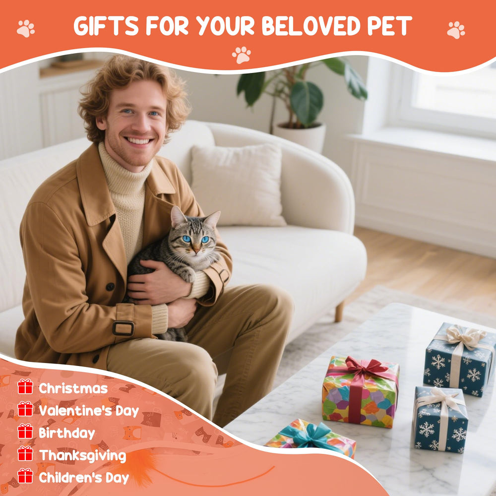 FUGODIWI automatic standby and smart activation keep cats engaged when owners are away.