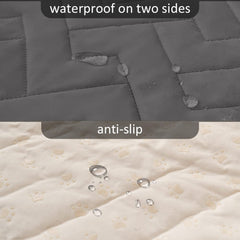 Fuguitex microfiber cover is durable and easy to machine wash.