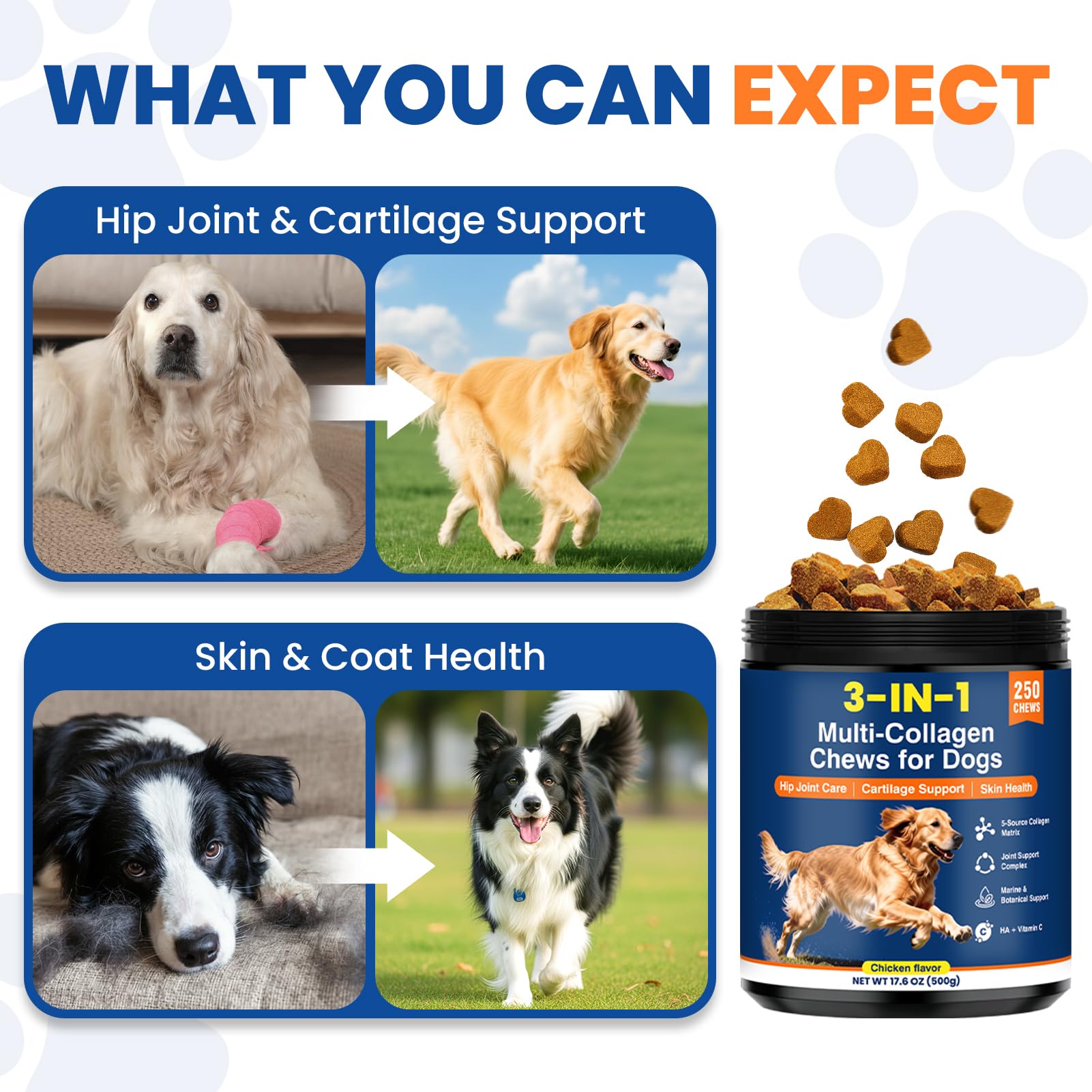 Pile of Fuionka chews suggests easy daily dosing for busy pet owners