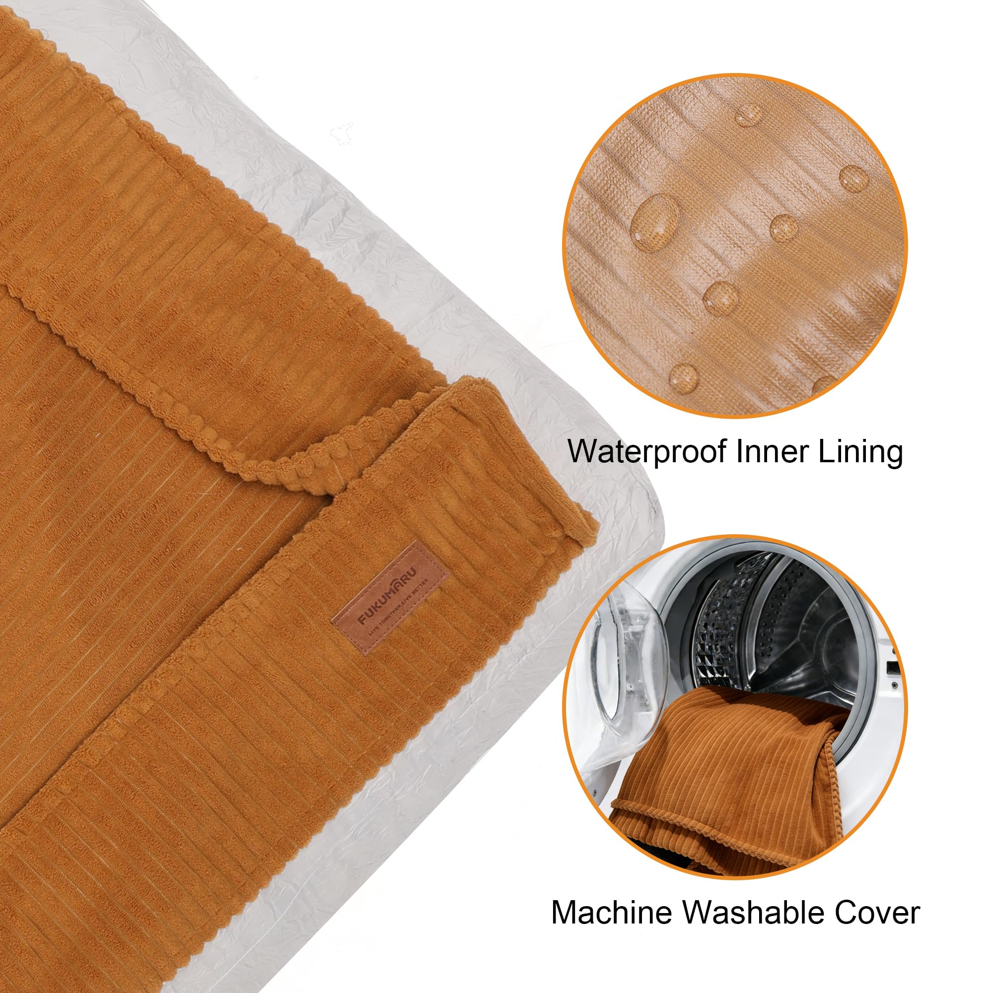 FUKUMARU breathable ribbed fabric promoting airflow for cooler rest