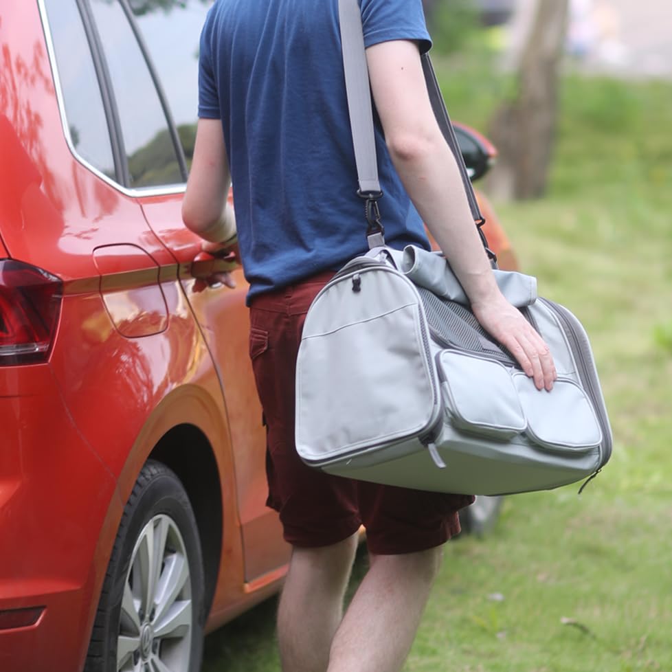 FUKUMARU cat carrier washable lining simplifies after-travel cleaning