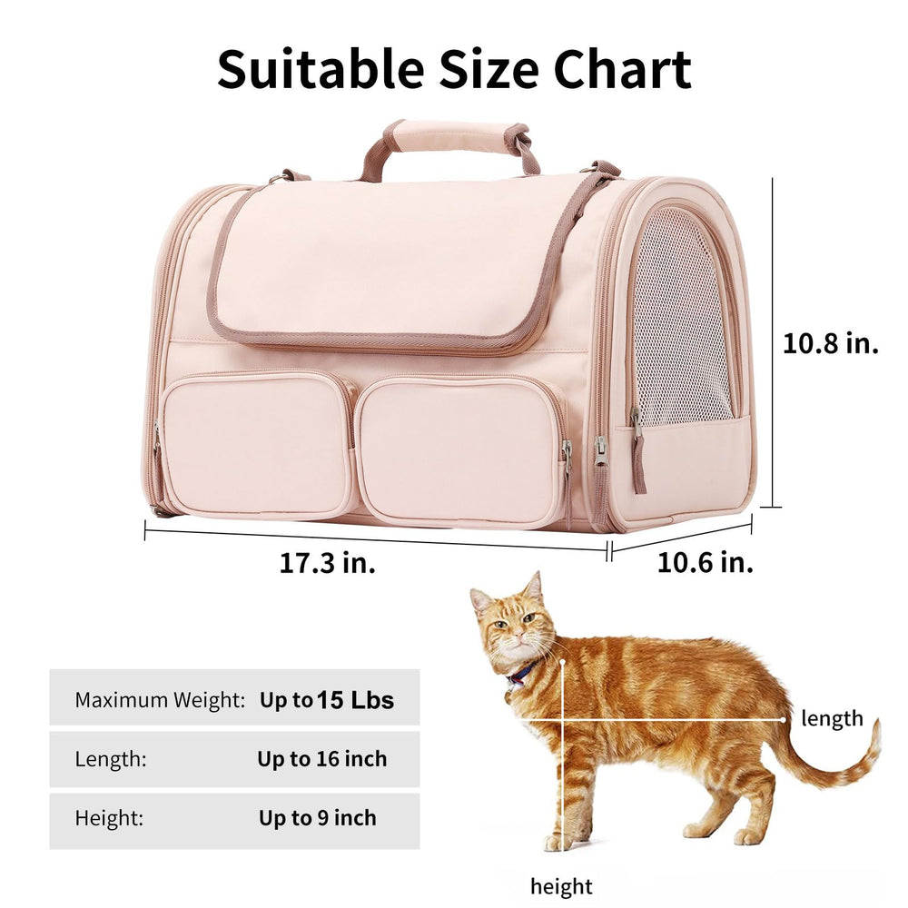 FUKUMARU carrier uses waterproof PVC nylon for durable travel protection.