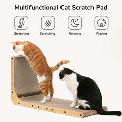 FUKUMARU Cat Scratcher Ball Toy Pack, stimulates play while protecting furniture.