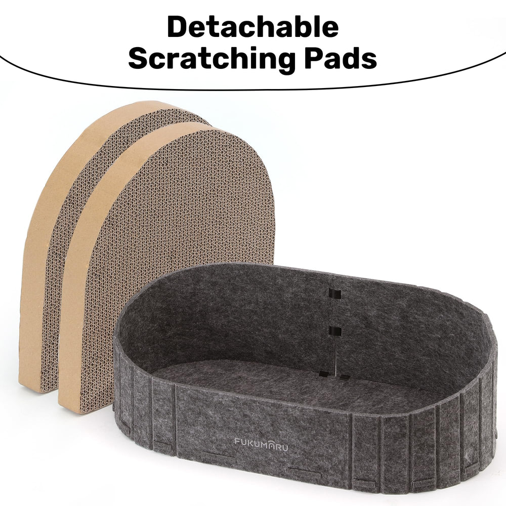 FUKUMARU durable thicker scratch pads resist wear in day-to-day use.
