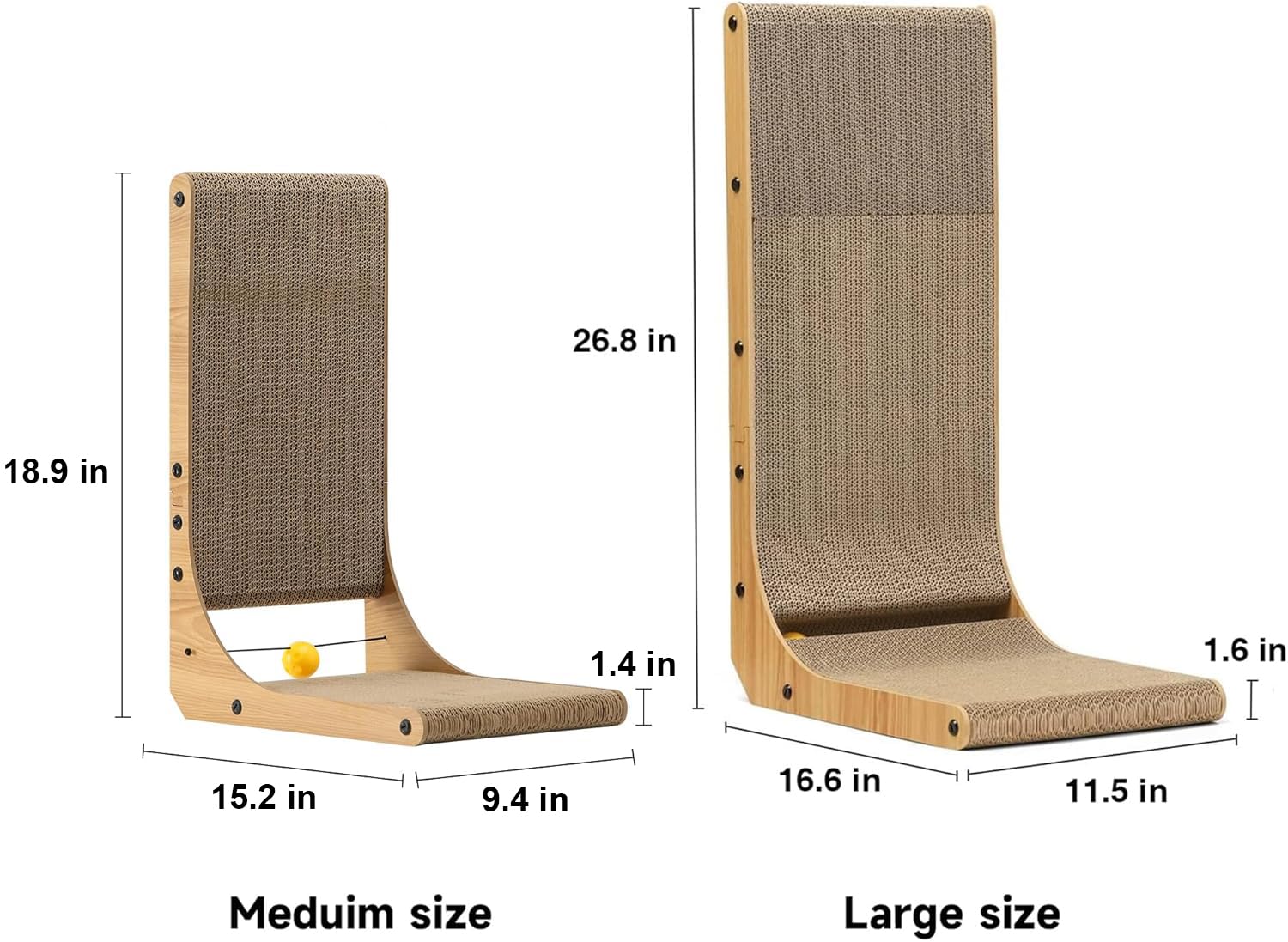 FUKUMARU Cat Scratcher uses eco-friendly materials for sustainability.