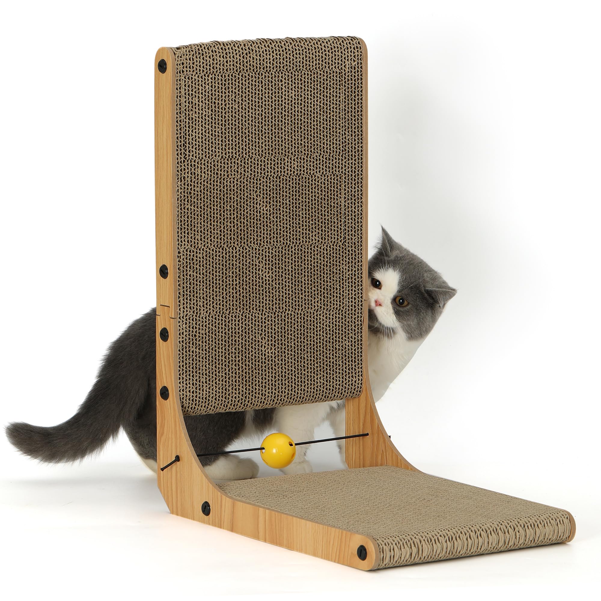 FUKUMARU Cat Scratcher ideal for indoor cats and multi-cat homes.