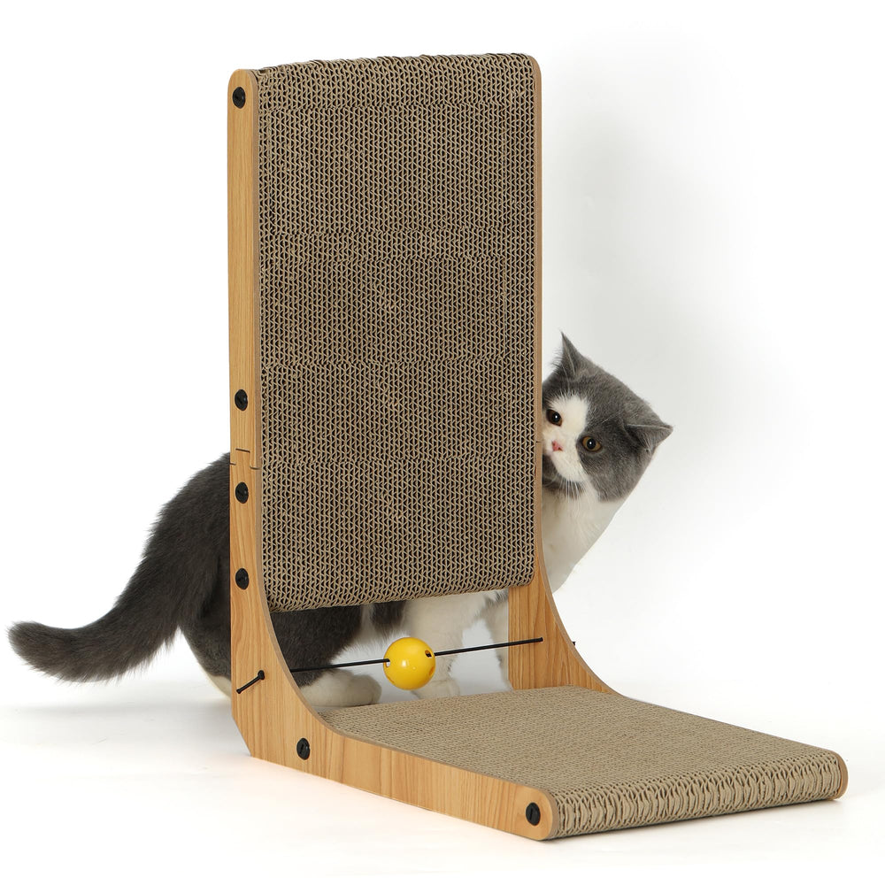 FUKUMARU Cat Scratcher ideal for indoor cats and multi-cat homes.
