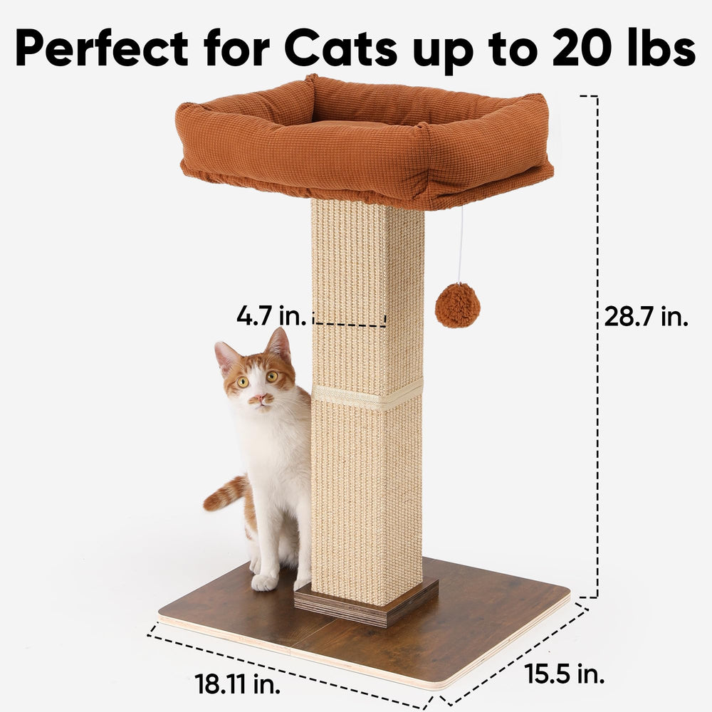 FUKUMARU Cat Scratching Post assembly — quick setup so pets can enjoy sooner.