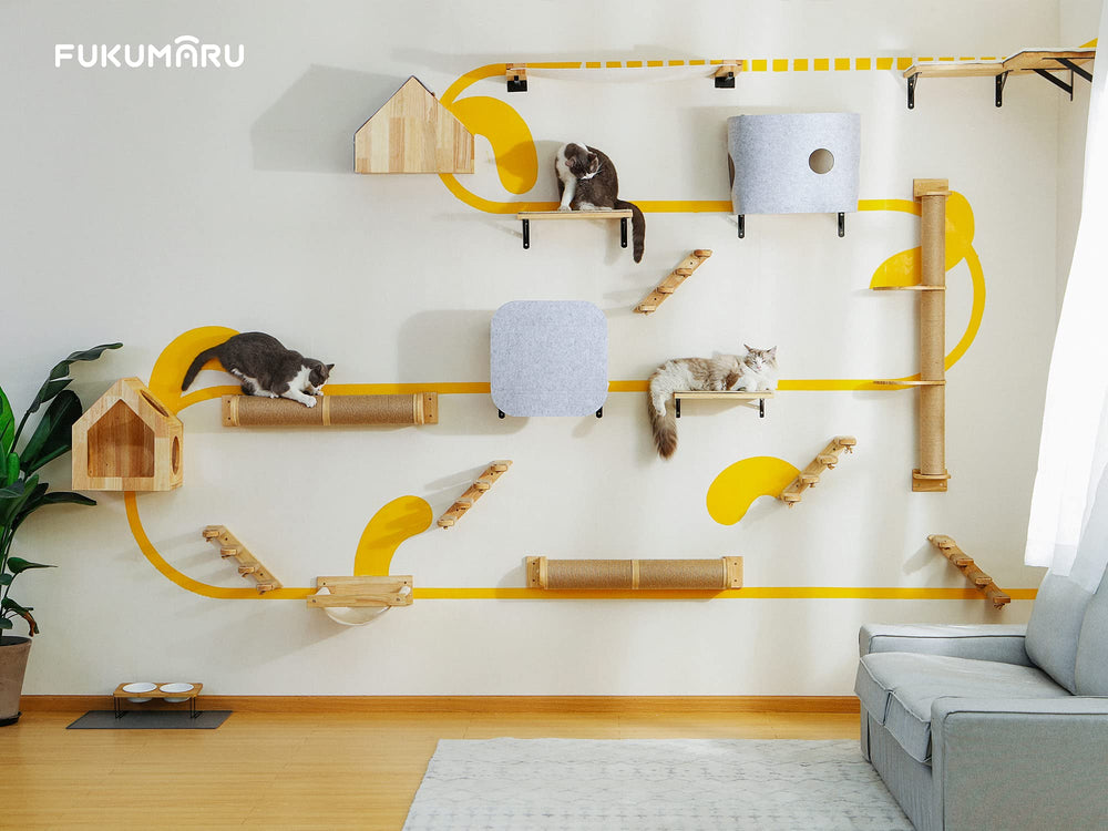 FUKUMARU replaceable scratching post to extend wall unit life