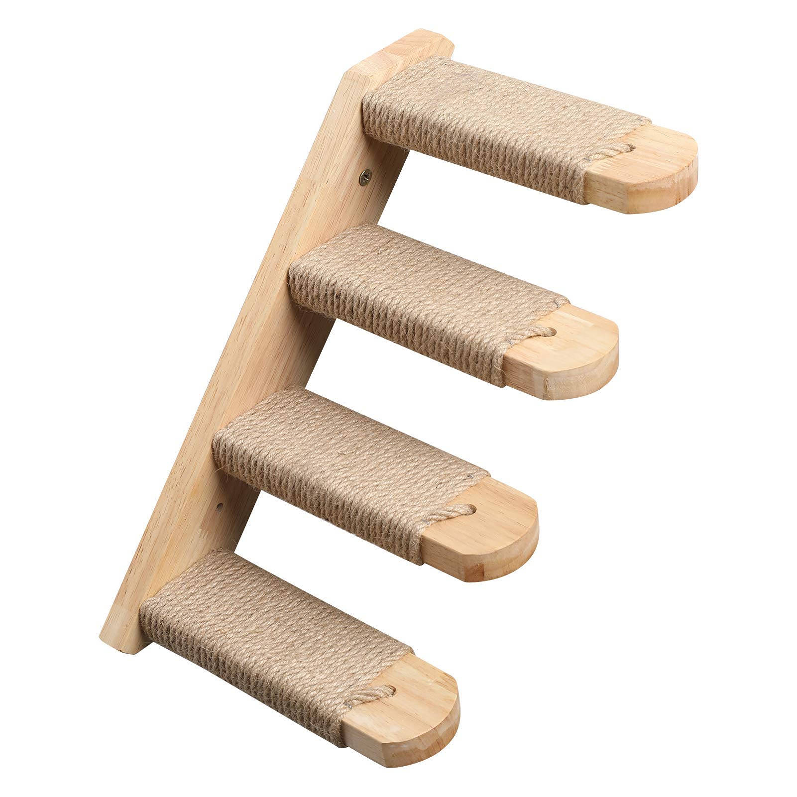 FUKUMARU cat shelf wall-mounted assembly shows sturdy, space-saving design