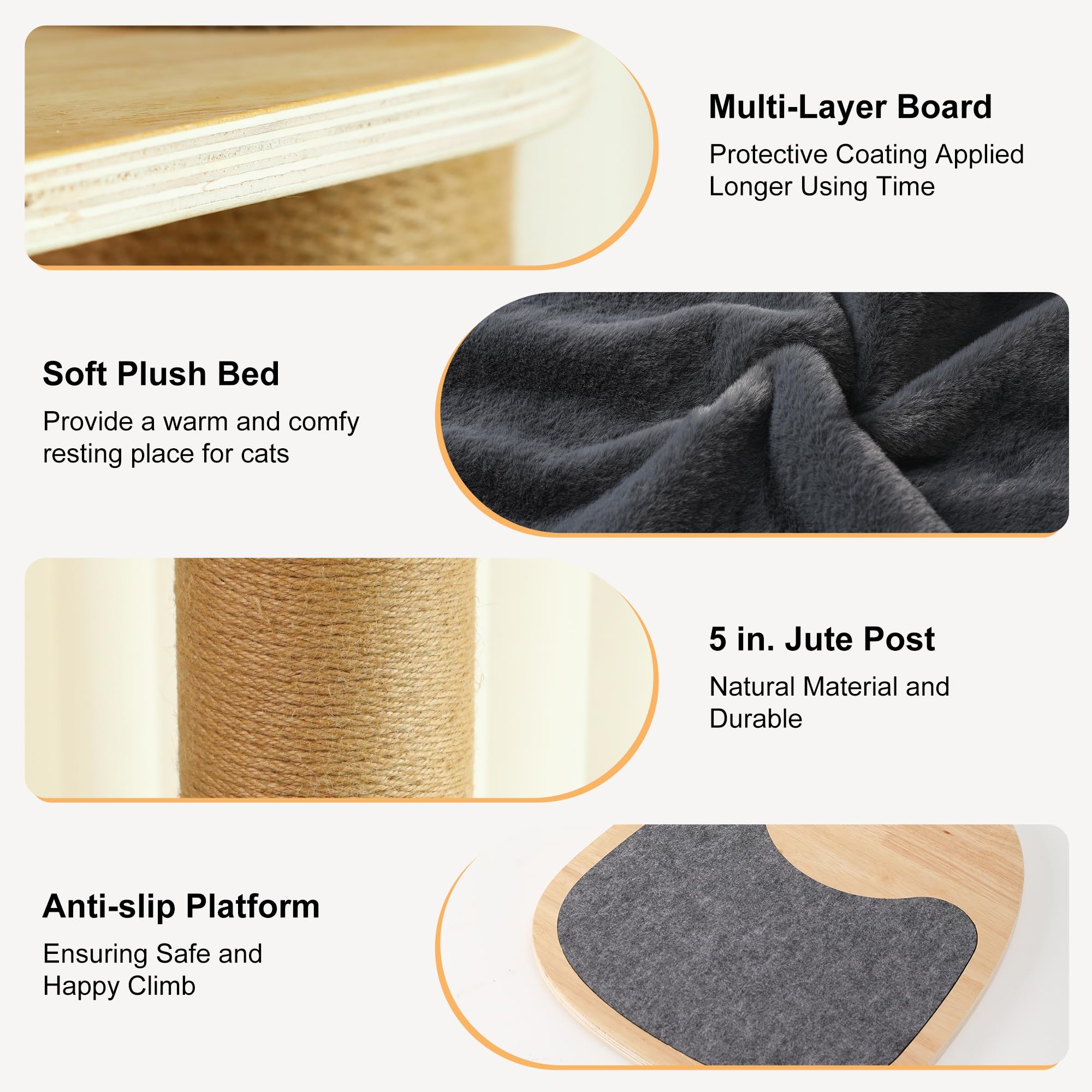 FUKUMARU adjustable height ranges 5.7 to 9.8 ft for rooms.