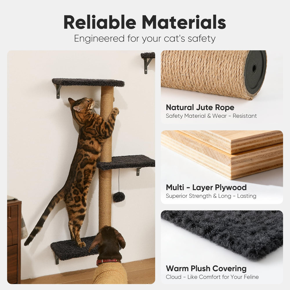 FUKUMARU 5-in-1 design highlights space-saving cat furniture for small rooms.