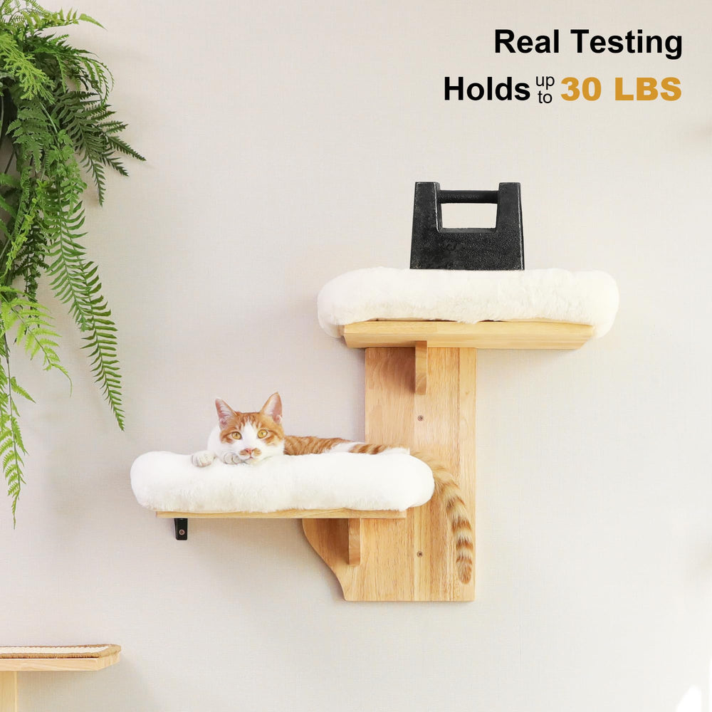 FUKUMARU solid rubber wood frame offers durable, long-lasting stability.