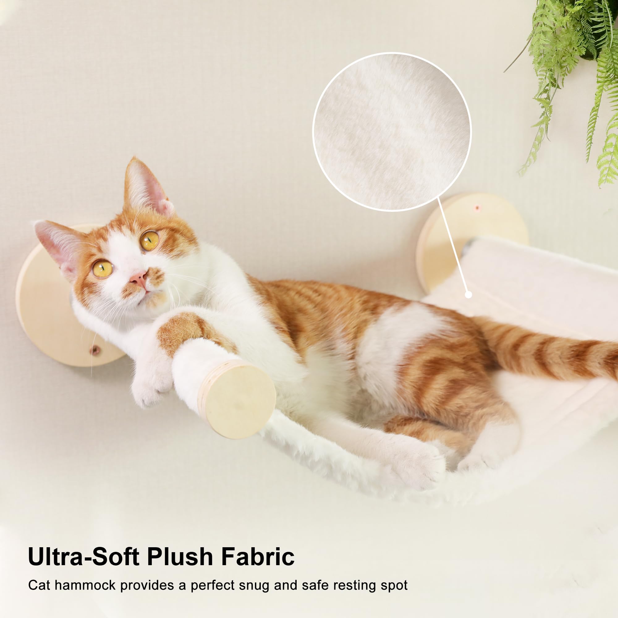 FUKUMARU Cat Wall Shelves in-room ambience showcasing space-saving design
