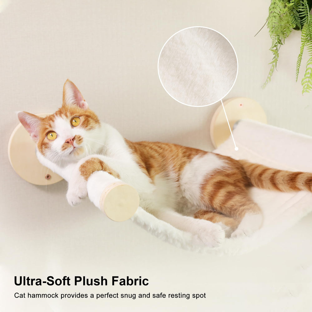 FUKUMARU Cat Wall Shelves in-room ambience showcasing space-saving design