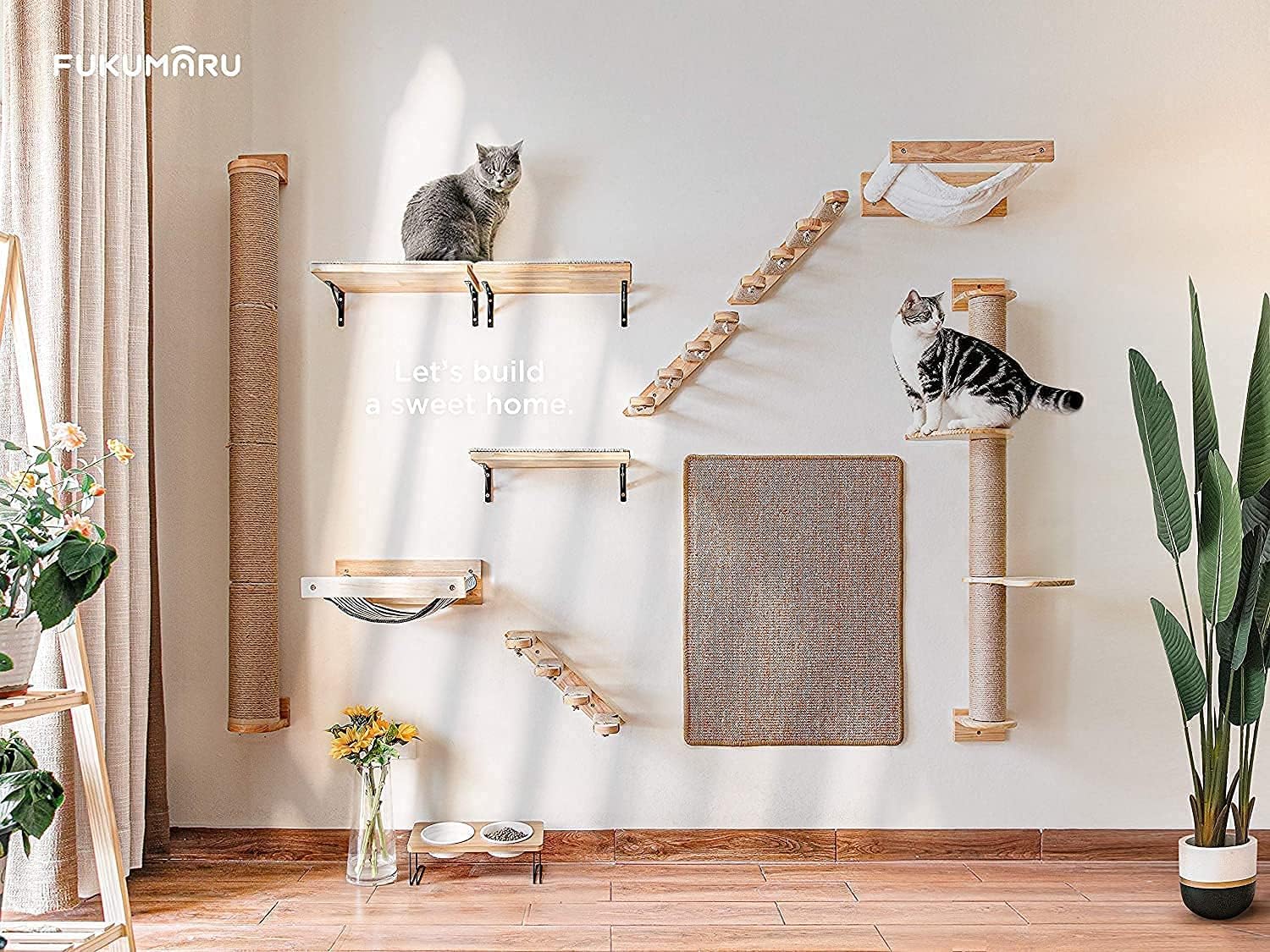 FUKUMARU post dimensions 3.5 by 14.5 inches shown with ruler.