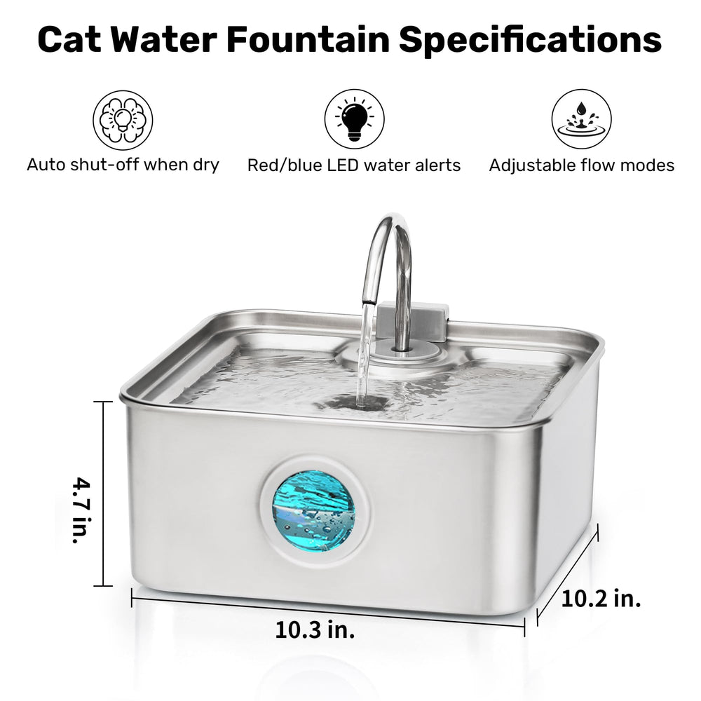 FUKUMARU 4-stage filtration components provide cleaner water for multi-pet households