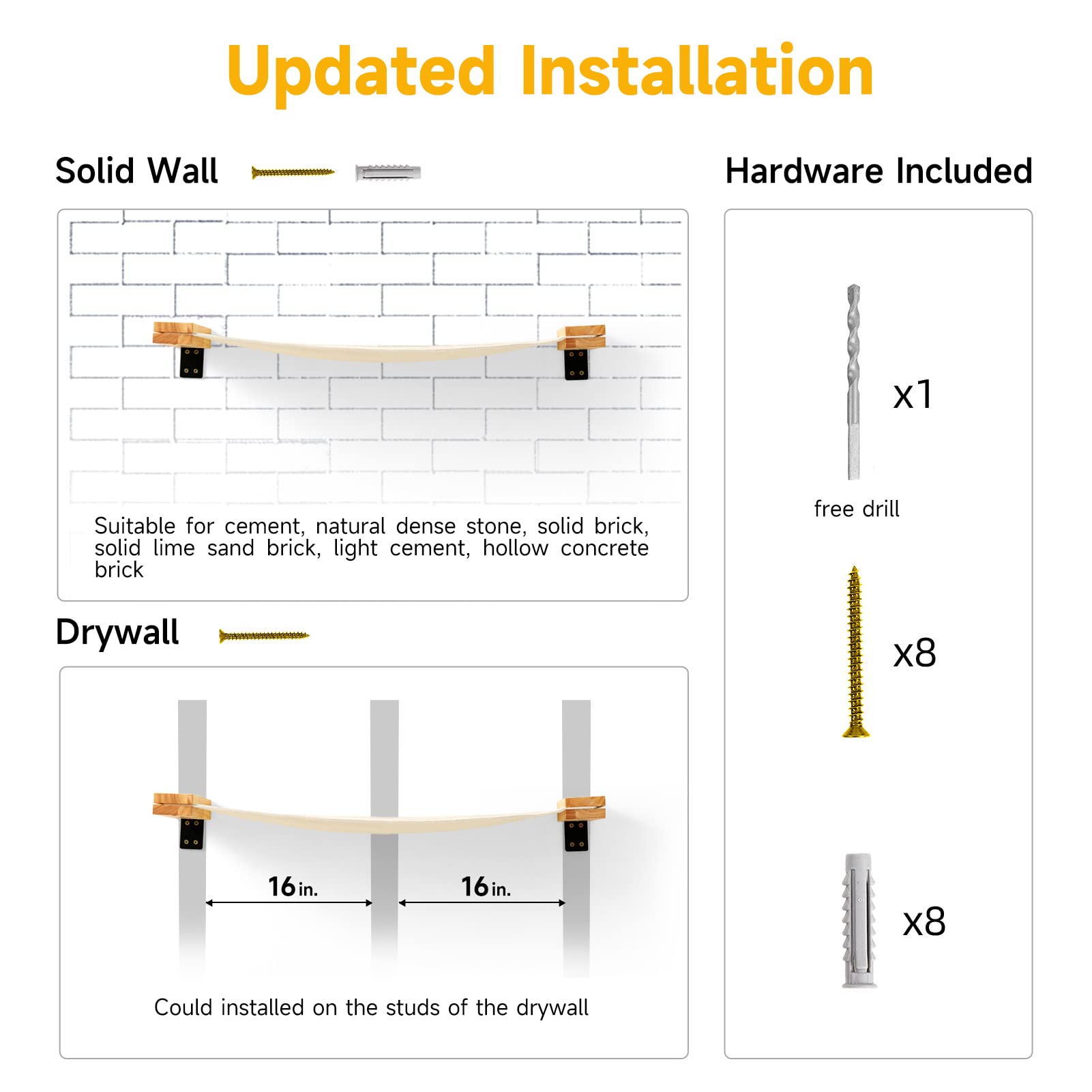 FUKUMARU easy-install cat shelf helps you set up in minutes