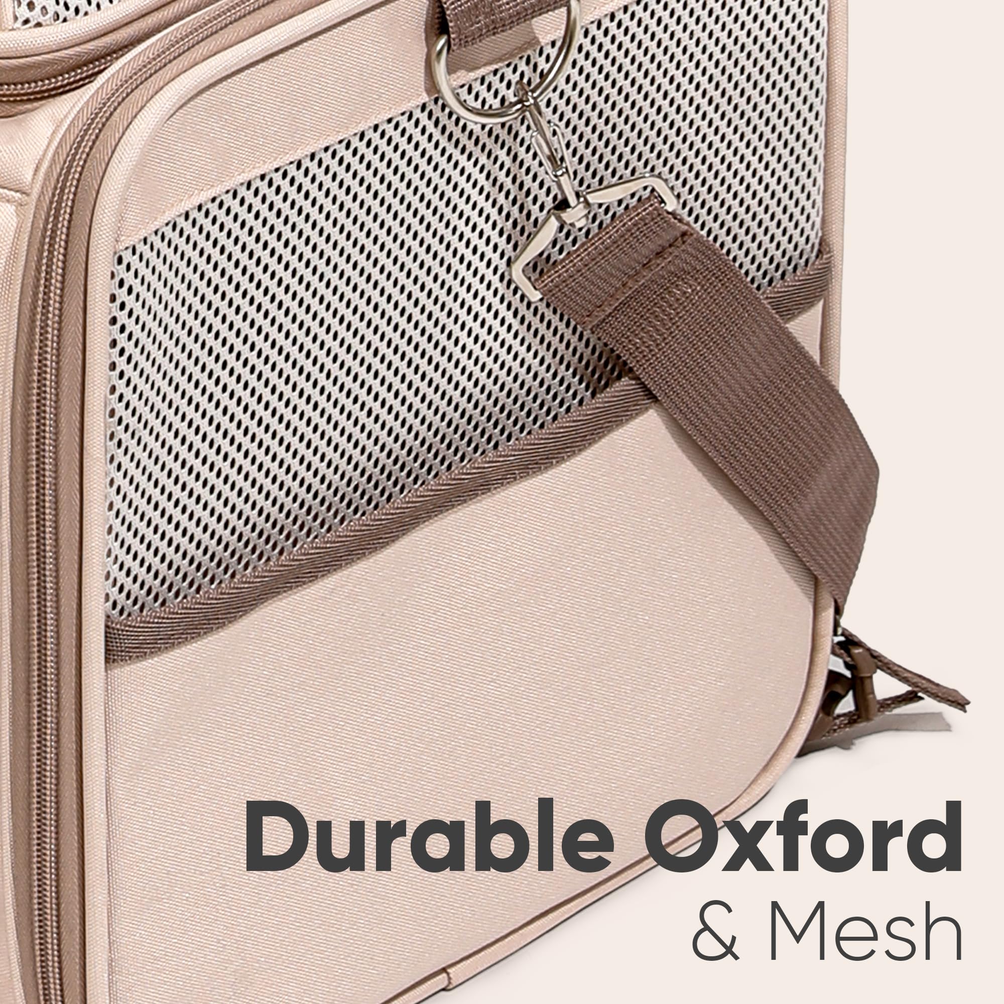 FUKUMARU seatbelt buckle helps secure the carrier in a car
