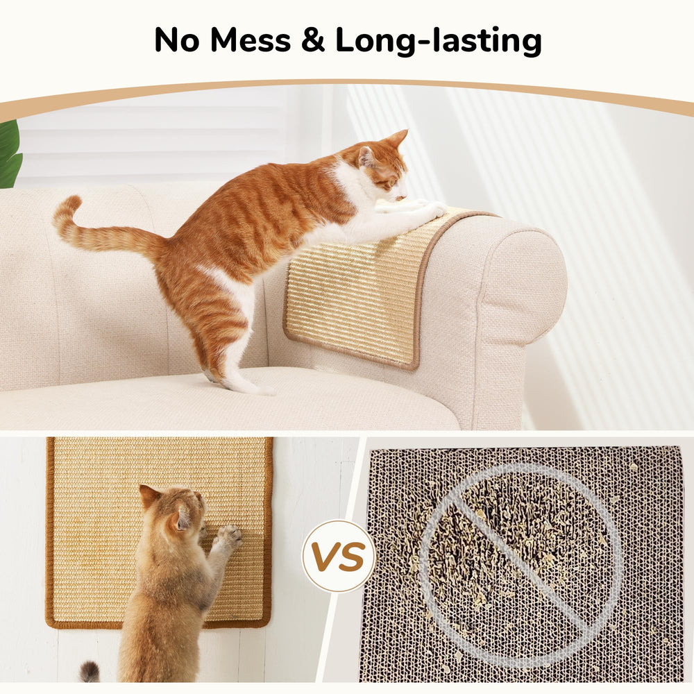 FUKUMARU furniture protection with cat scratching on sisal pad