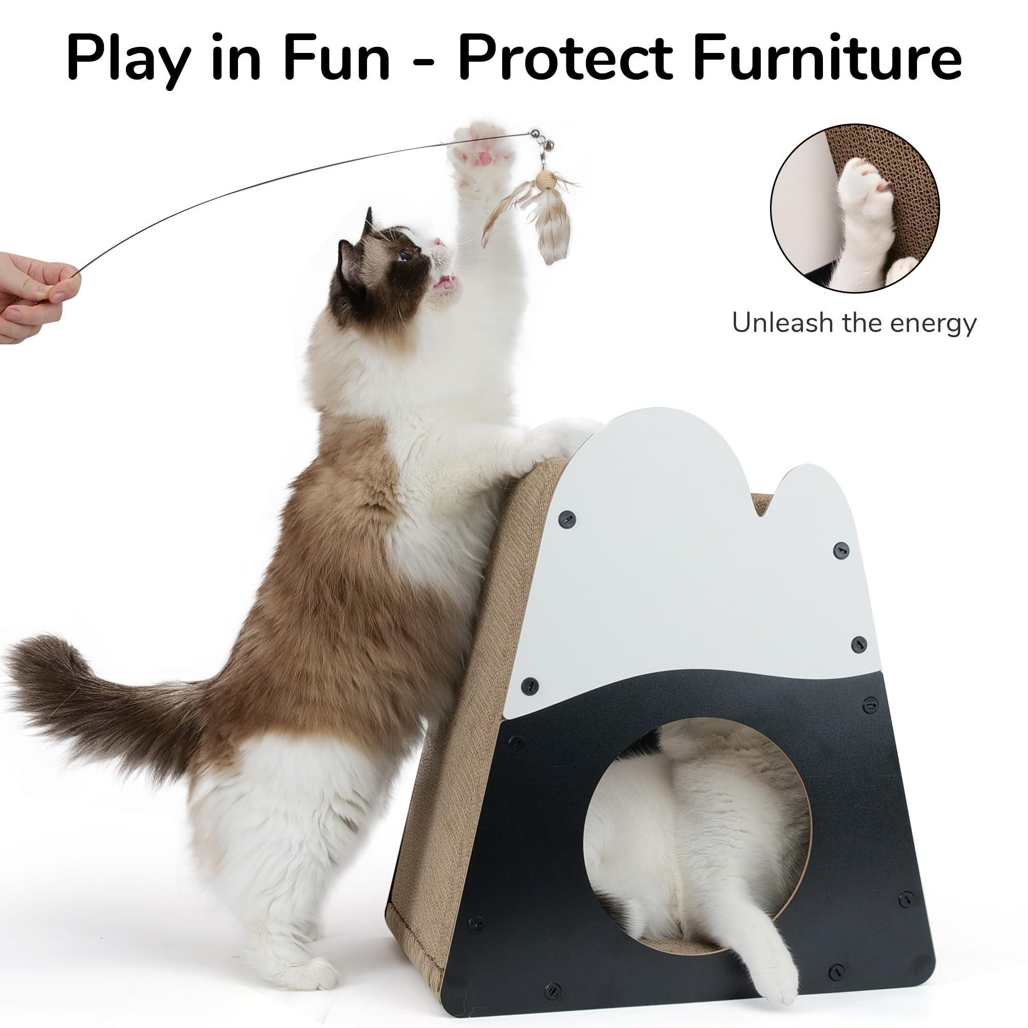 FUKUMARU indoor cat furniture adds functional home decor