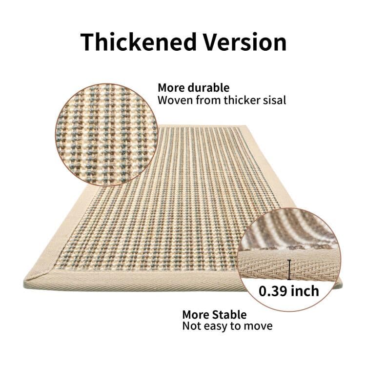 FUKUMARU scratch mat shows thick anti-skid bottom for stability during play