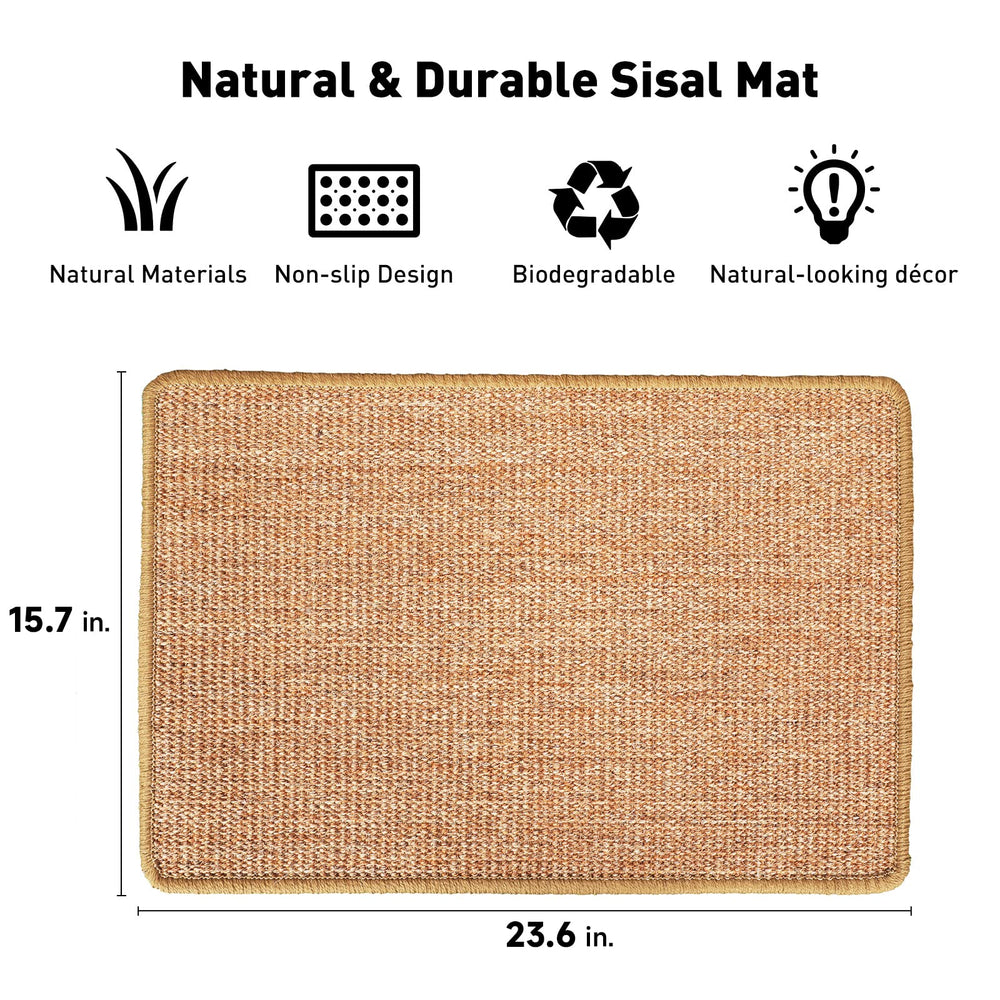 FUKUMARU scratcher mat anti-slip base keeps mat in place