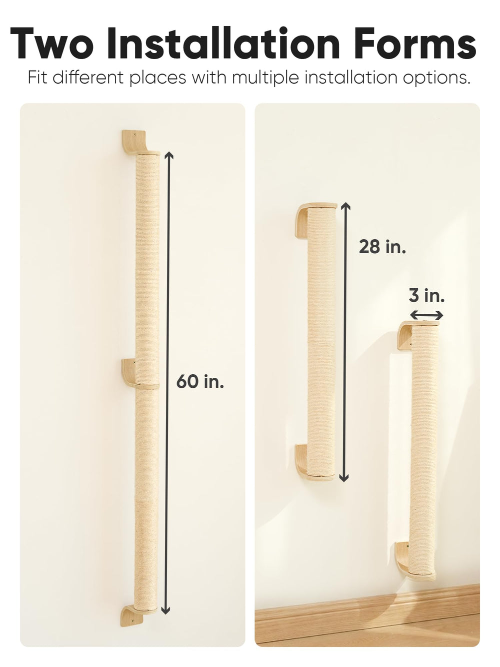 FUKUMARU space-saving design shown in a tight doorway corner.