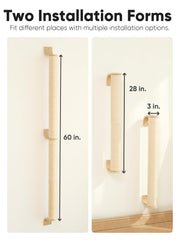FUKUMARU space-saving design shown in a tight doorway corner.