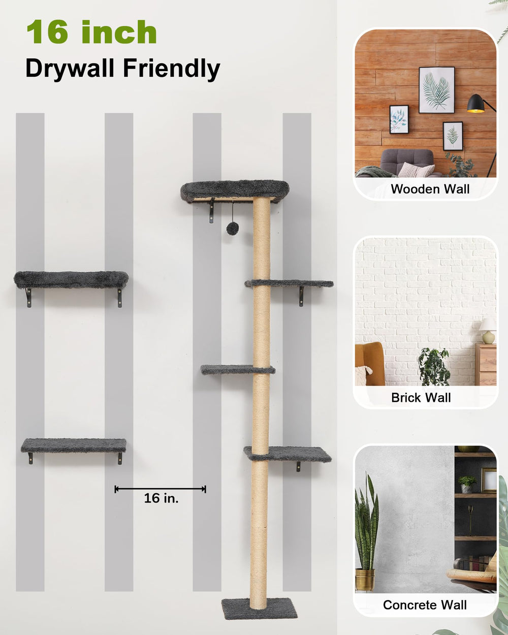 FUKUMARU space-saving design keeps floors clear for everyday life.