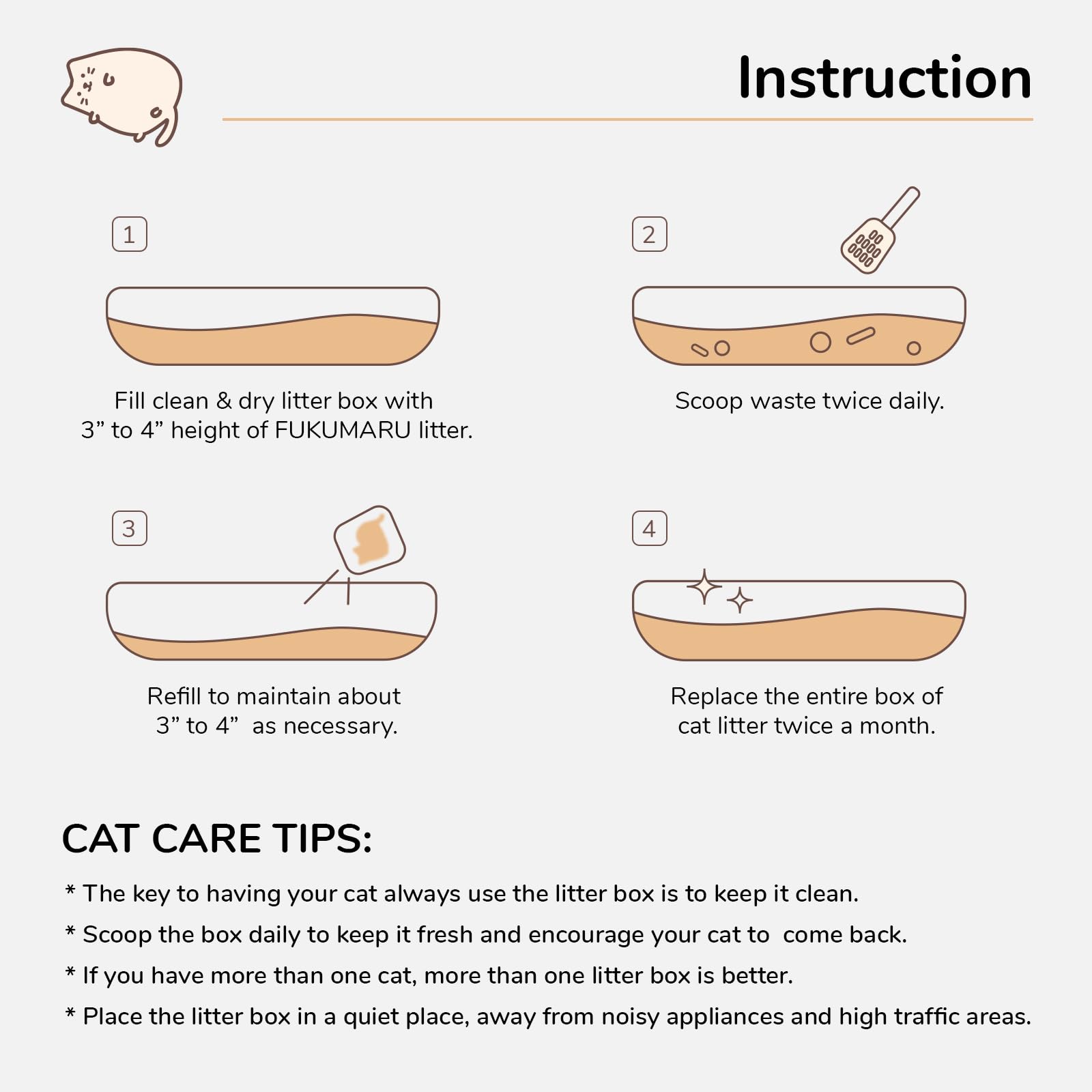 FUKUMARU Tofu Cat Litter plant-based fiber close-up as eco-friendly material