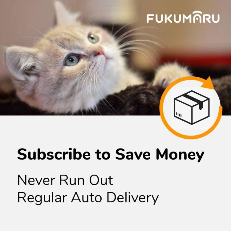 FUKUMARU Tofu Cat Litter sensitive-friendly design to reduce tracking