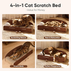 FUKUMARU dual reversible scratchers extend use by flipping when worn.